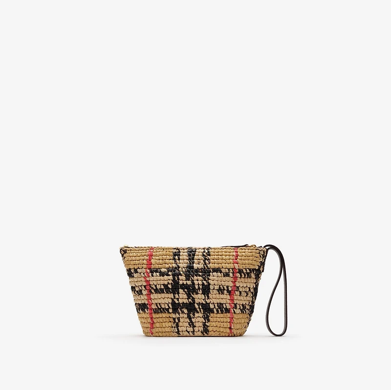 Margate Pouch in Sand beige - Women | Burberry® Official