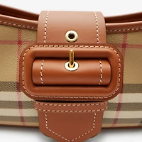 Check Sling Bag in Archive beige/briar brown - Women | Burberry® Official