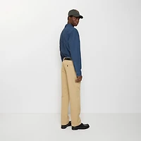 Cotton Twill Chinos in Hamper beige - Men | Burberry® Official