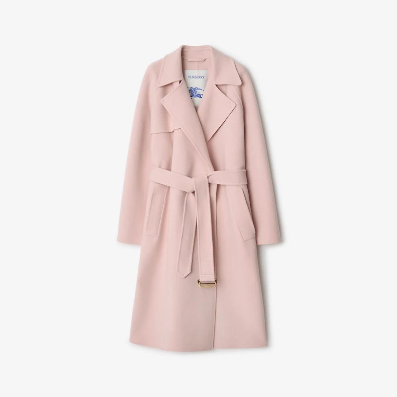 Cashmere Wrap Coat in Bouquet - Women | Burberry® Official