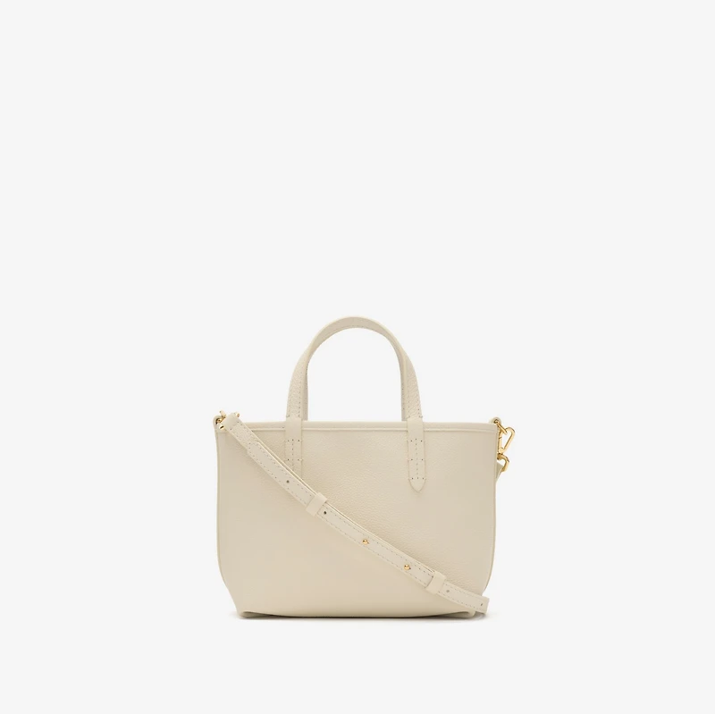 Mini Reversible Bloomsbury Tote​ in Soap beige/light beige - Women | Burberry® Official