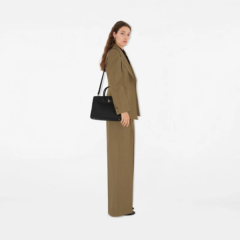 Small Rocking Horse Tote​ in Black