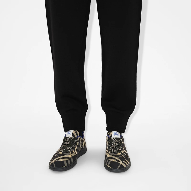 Check Terrace Sneakers in Black - Women | Burberry® Official