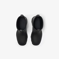 Rubber Marsh Stamp Low Boots​ in Black - Men | Burberry® Official