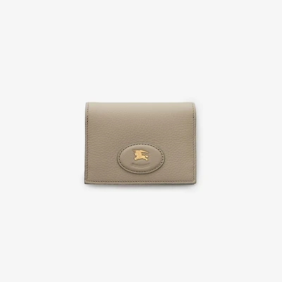 Bloomsbury Folding Card Case​ in Mushroom beige/mallow pink - Women, Leather | Burberry® Official