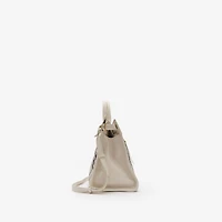 Medium Hampstead Tote​ in Light beige - Women, Leather | Burberry® Official