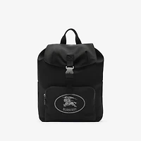 Orkney Flap Backpack in Black - Men, Nylon, Technical | Burberry® Official