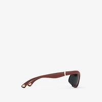 Active Sport Sunglasses in Red - Women | Burberry® Official