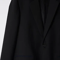 Wool Tailored Jacket in Black - Men | Burberry® Official