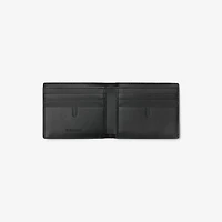 Check Slim Bifold Wallet​ in Post red - Men | Burberry® Official