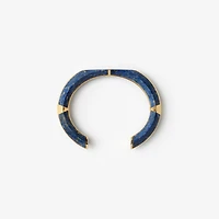 Lapis Hollow Cuff in Gold/blue - Women | Burberry® Official