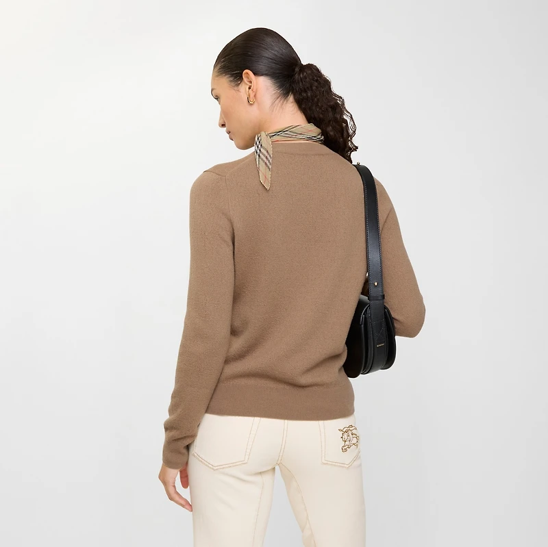 Wool Sweater in Camel - Women | Burberry® Official