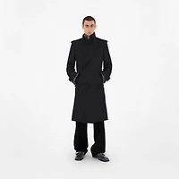 B Silk Shirt in Silver/black - Men | Burberry® Official