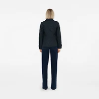 Quilted Thermoregulated Jacket in Midnight - Women, Econyl, Nylon | Burberry® Official