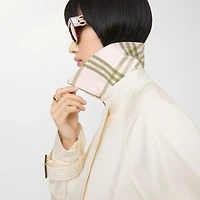 Cropped Lightweight Ladybrook Trench Jacket​ in Seashell white - Women, Cotton | Burberry® Official