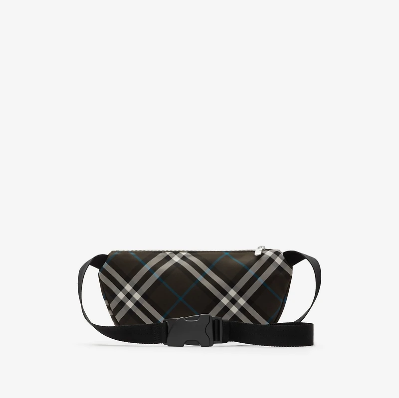 Check Belt Bag in Snug - Men | Burberry® Official
