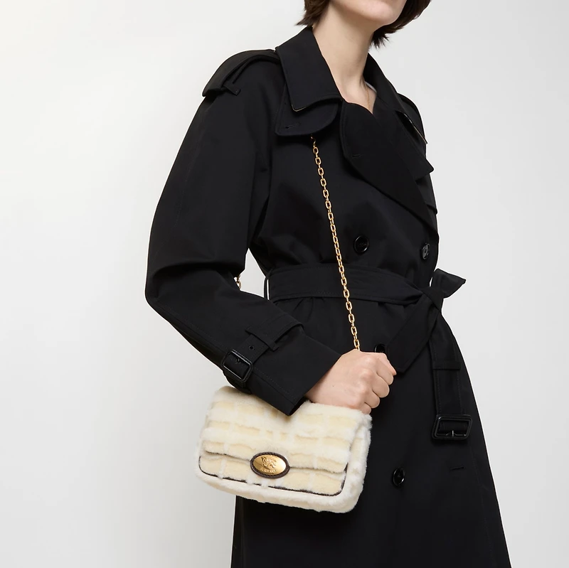 Strand Clutch in Soap beige - Women | Burberry® Official