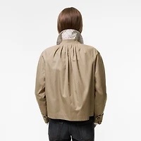 Tropical Gabardine Jacket in Saltmarsh beige - Women | Burberry® Official