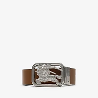 Reversible Leather Rider Belt in Black/hazel brown - Men | Burberry® Official