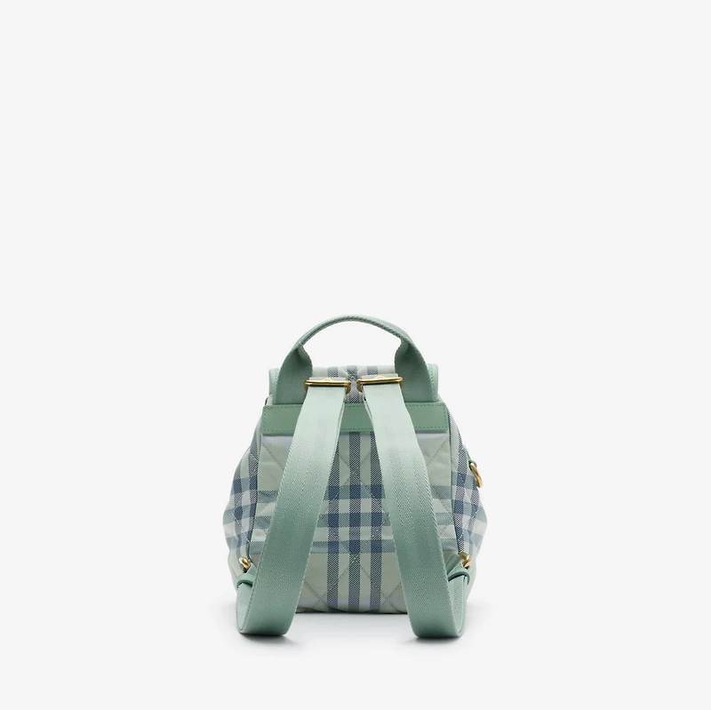 Mini Horseshoe Backpack in Seafoam green - Women | Burberry® Official