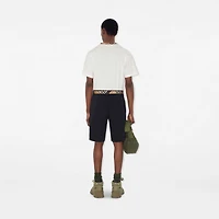 Cotton Shorts in Navy - Men | Burberry® Official