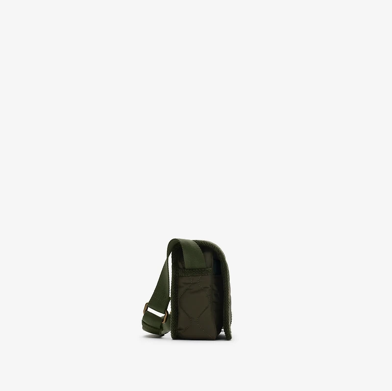 Clifton Crossbody Bag​ in Shale green - Men, Nylon | Burberry® Official
