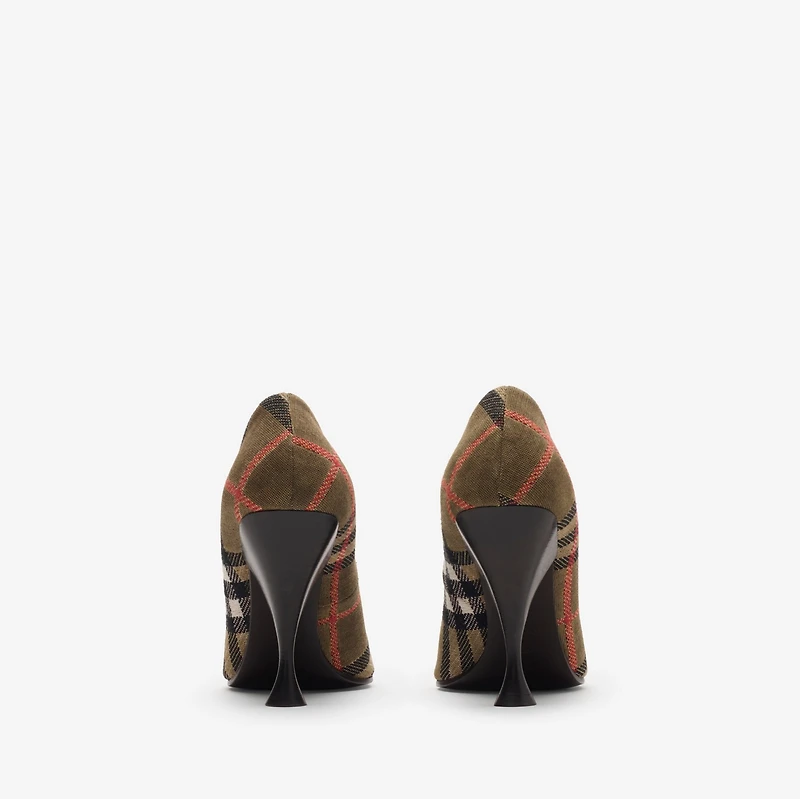 Check Cameo High Pumps​ in Brush - Women | Burberry® Official