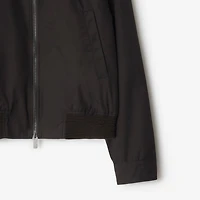 Highgrove Cotton Harrington Jacket in Cog brown - Men | Burberry® Official