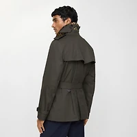 Extra-short Tropical Gabardine Kensington Trench Coat in Graphite grey - Men | Burberry® Official