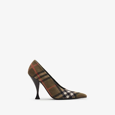 Check Cameo High Pumps​ in Brush - Women | Burberry® Official