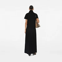 Cotton Polo Shirt in Black - Women | Burberry® Official