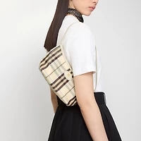 Mini Highlands Shoulder Bag​ in Light beige - Women | Burberry® Official