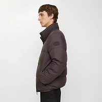 Reversible Check Snowdon Puffer Jacket in Truffle brown - Men | Burberry® Official