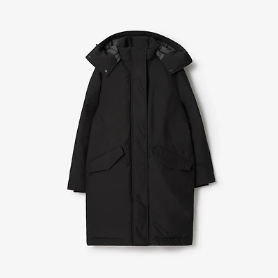 Down-filled Coat in Black - Women | Burberry® Official