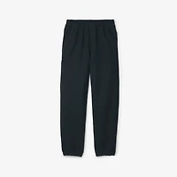 Cotton Jogging Pants in Navy - Men | Burberry® Official