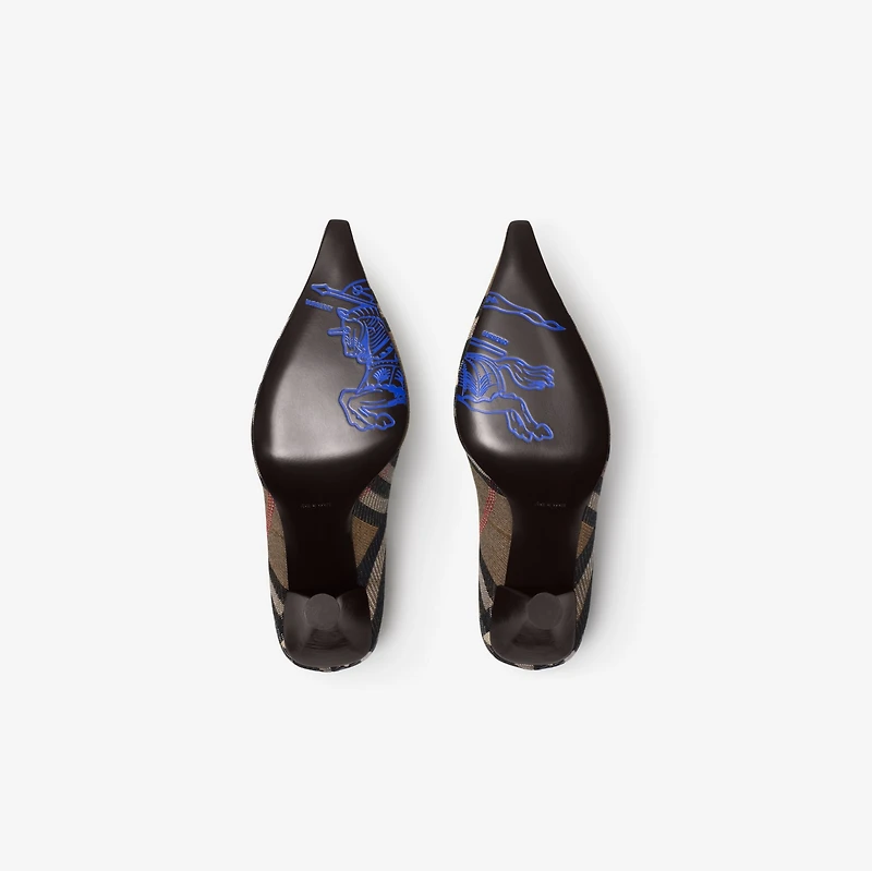 Check Cameo High Pumps​ in Brush - Women | Burberry® Official