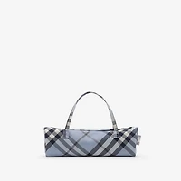 Check Folding Umbrella in Bank blue | Burberry® Official