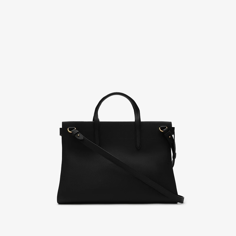 Cotswolds Check Tote in Black - Women