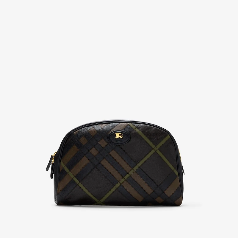 Highlands Pouch in Peat brown - Men | Burberry® Official