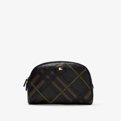 Highlands Pouch in Peat brown - Men | Burberry® Official