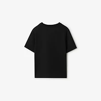 Thomas Bear and Friends Cotton T-shirt in Black | Burberry® Official