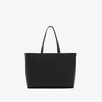 Medium Reversible Bloomsbury Tote​ in Black/calico beige - Women | Burberry® Official