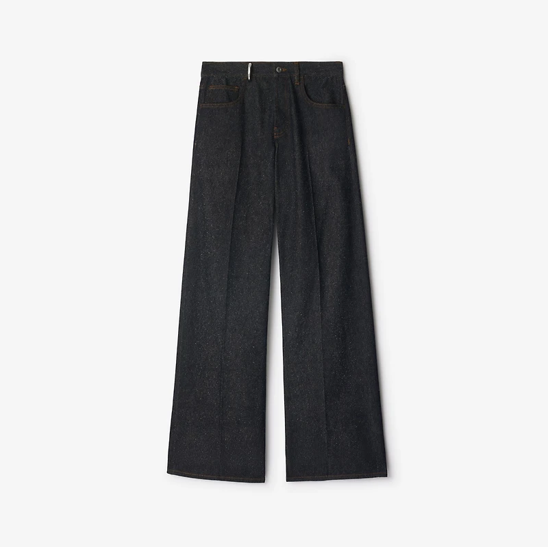 Regular Fit Jeans in Indigo - Women, Cotton | Burberry® Official
