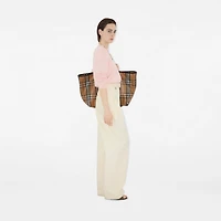 Cashmere Blend Sweater in Bouquet pink - Women | Burberry® Official