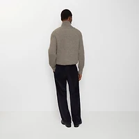 Corduroy Trousers in Twilight blue - Men, Cotton | Burberry® Official