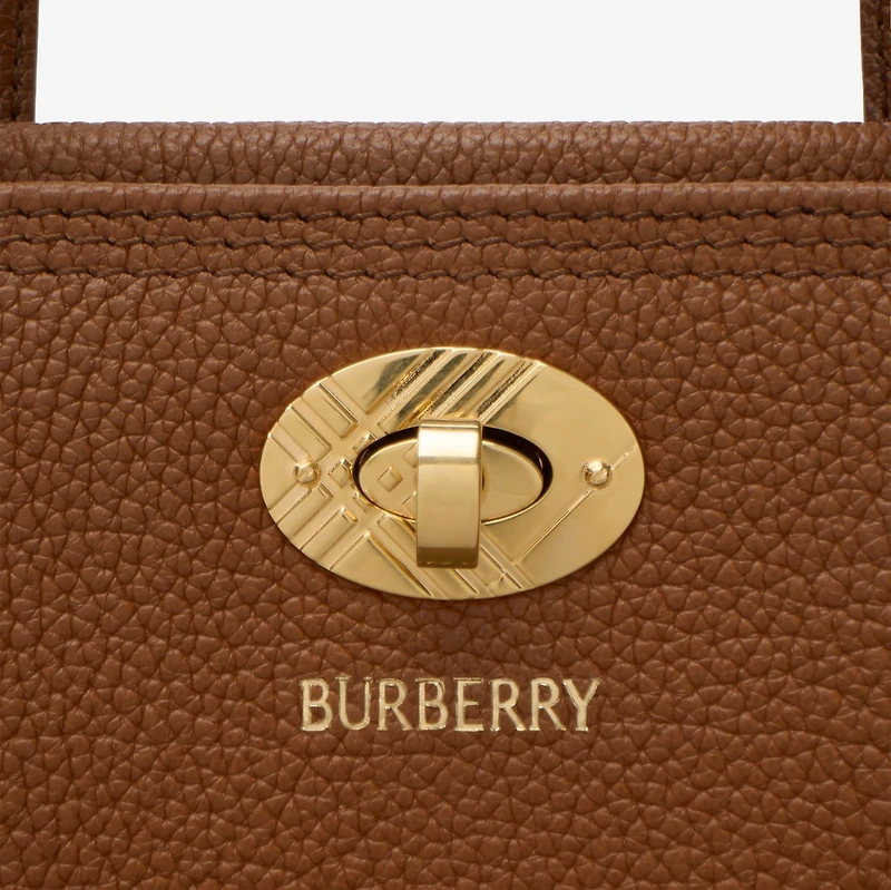 Mini Cotswolds Tote in Hazel - Women, Leather | Burberry® Official