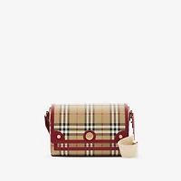 Note Bag in Archive beige/ruby red - Women | Burberry® Official