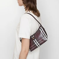 Mini Highlands Shoulder Bag​ in Mahogany red - Women | Burberry® Official