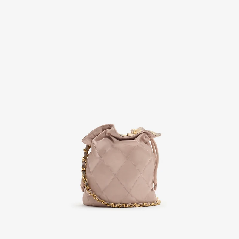 Horseshoe Chain Pouch​ in Rose beige - Women | Burberry® Official