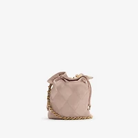 Horseshoe Chain Pouch​ in Rose beige - Women | Burberry® Official
